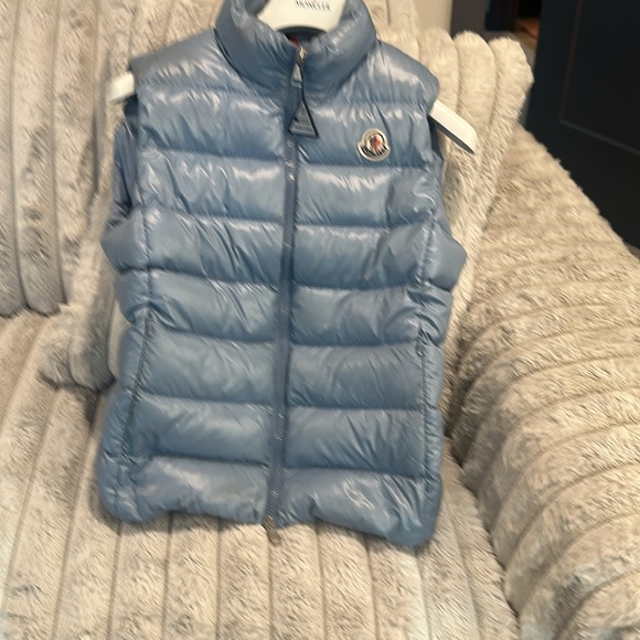 Moncler Men's Light Blue Quilted Vest - Picture 16 of 17